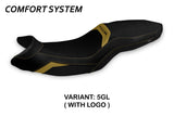Tappezzeria Italia BMW F900XR 2019-2025 Seat Cover Comfort in Gold and Black