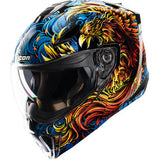 ICON Threshold™ Modular Helmet - Burn Birdie Burn - Blue - XL 0100-2725
