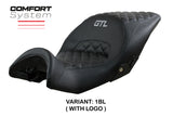 BMW K1600GTL 2010-2025 Seat Cover Tappezzeria Italia Comfort in Black SE