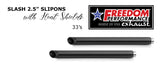 HARLEY TOURING SLASH 2.5" SLIP-ONS *CHECK DESCRIPTION FOR YEAR FITMENTS*