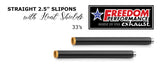 HARLEY FREE WHEELER STRAIGHT 2.5" SLIP-ONS BUNDLE