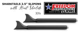 HARLEY TOURING SHARKTAIL & CREEPER 2.5" SLIP-ONS BUNDLE *CHECK DESCRIPTION FOR YEAR FITMENTS*