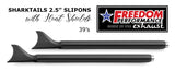 HARLEY TOURING SHARKTAIL & CREEPER 2.5" SLIP-ONS BUNDLE *CHECK DESCRIPTION FOR YEAR FITMENTS*