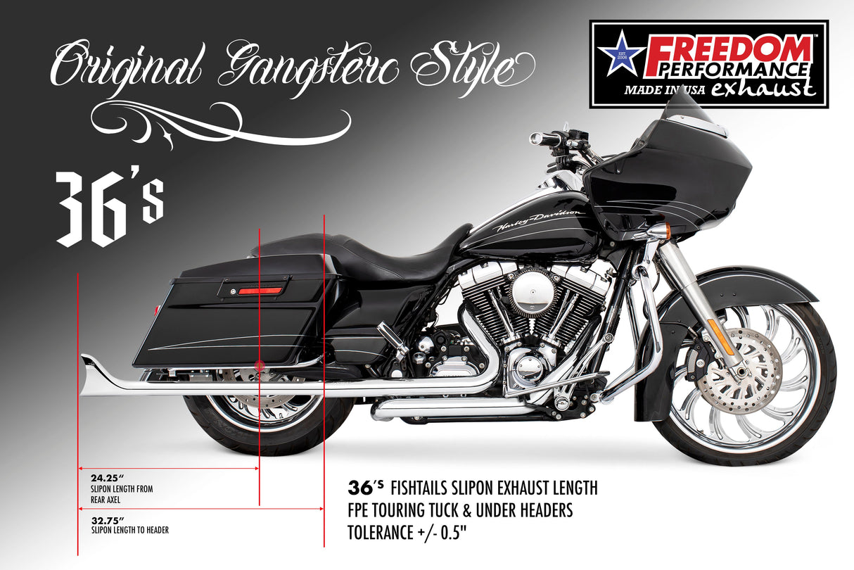 HARLEY TOURING FISHTAILS 1.875" SLIP-ONS Check Description for Fitments bundle