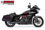 HARLEY TOURING 4.5" 2 STEPPED MID UNION 2-INTO-1 TURNOUT BUNDLE 2017-PRESENT