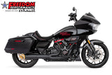 HARLEY TOURING 4.5" 2 STEPPED MID UNION 2-INTO-1 TURNOUT BUNDLE 2017-PRESENT