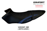 Tappezzeria Italia Buell XB12S XB12SX 2019-2021 Seat Cover Comfort in Blue and Black