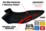 Tappezzeria Italia Buell XB12S XB12SX 2019-2021 Seat Cover Comfort in Red and Black