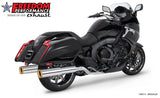 BMW K 1600 B GRAND AMERICA 2-STEP 4.5" FREEDOM SLIP-ONS 2017-PRESENT BUNDLE