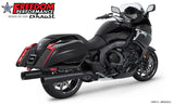 BMW K 1600 B GRAND AMERICA 2-STEP 4.5" FREEDOM SLIP-ONS 2017-PRESENT BUNDLE