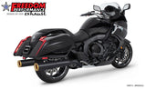 BMW K 1600 B GRAND AMERICA 2-STEP 4.5" FREEDOM SLIP-ONS 2017-PRESENT BUNDLE