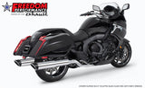 BMW K 1600 B GRAND AMERICA 2-STEP 4.5" FREEDOM SLIP-ONS 2017-PRESENT BUNDLE
