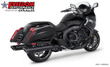 BMW K 1600 B GRAND AMERICA 2-STEP 4.5" FREEDOM SLIP-ONS 2017-PRESENT BUNDLE