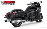 BMW K 1600 B GRAND AMERICA 2-STEP 4.5" FREEDOM SLIP-ONS 2017-PRESENT BUNDLE