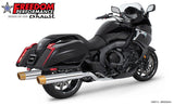 BMW K 1600 B GRAND AMERICA 2-STEP 4.5" FREEDOM SLIP-ONS 2017-PRESENT BUNDLE