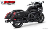 BMW K 1600 B GRAND AMERICA 2-STEP 4.5" FREEDOM SLIP-ONS 2017-PRESENT BUNDLE