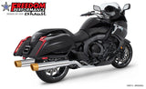 BMW K 1600 B GRAND AMERICA 2-STEP 4.5" FREEDOM SLIP-ONS 2017-PRESENT BUNDLE