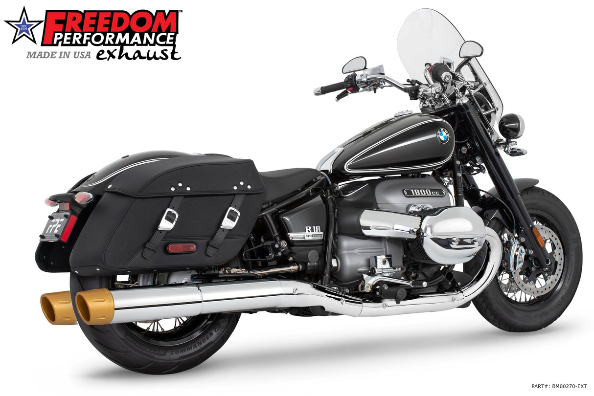 BMW R 18 CLASSIC BAGGER 2-STEP 4.5" SLIP-ONS ONLY! BUNDLE