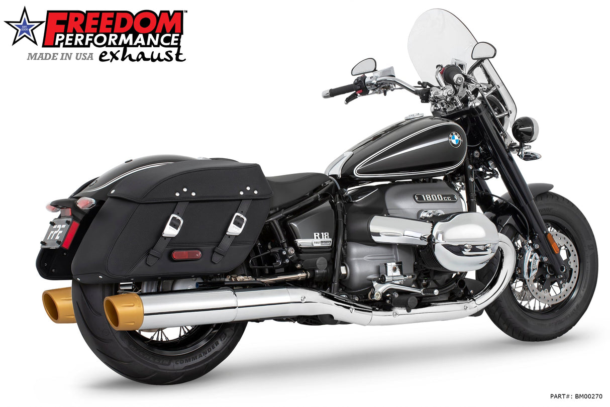 BMW R 18 CLASSIC BAGGER 2-STEP 4.5" SLIP-ONS ONLY! BUNDLE