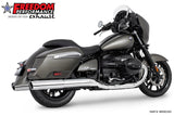 BMW R 18 BAGGER B/TRANSCONTINENTAL/ROCTANE 2-STEP 4.5" EXTENDED SLIP-ONS ONLY! BUNDLE
