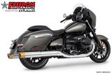 BMW R 18 BAGGER B/TRANSCONTINENTAL/ROCTANE 2-STEP 4.5" EXTENDED SLIP-ONS ONLY! BUNDLE