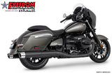 BMW R 18 BAGGER B/TRANSCONTINENTAL/ROCTANE 2-STEP 4.5" EXTENDED SLIP-ONS ONLY! BUNDLE