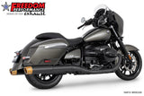 BMW R 18 BAGGER B/TRANSCONTINENTAL/ROCTANE 2-STEP 4.5" EXTENDED SLIP-ONS ONLY! BUNDLE