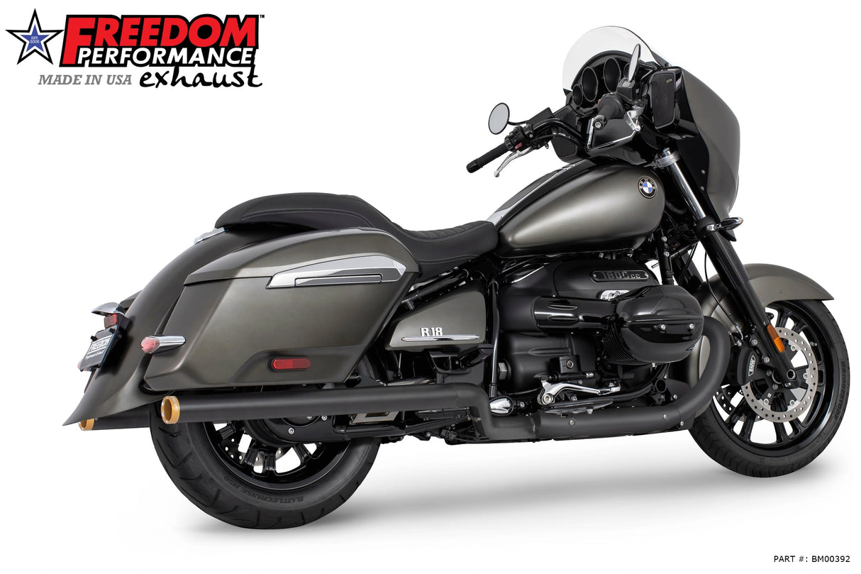 BMW R 18 BAGGER B/TRANSCONTINENTAL/ROCTANE 2.5" EXTENDED SLIP-ONS