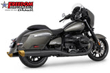 BMW R 18 BAGGER B/TRANSCONTINENTAL/ROCTANE 2-STEP 4.5" EXTENDED SLIP-ONS ONLY! BUNDLE