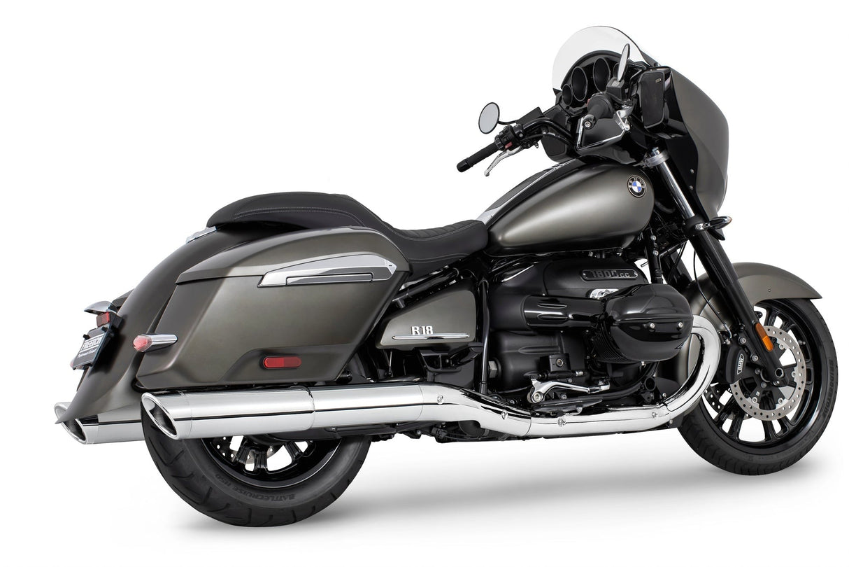 BMW R 18 BAGGER B/TRANSCONTINENTAL/ROCTANE 2-STEP 4.5" EXTENDED SLIP-ONS ONLY! BUNDLE