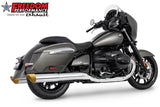BMW R 18 BAGGER B/TRANSCONTINENTAL/ROCTANE 2-STEP 4.5" EXTENDED SLIP-ONS ONLY! BUNDLE