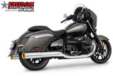 BMW R 18 BAGGER B/TRANSCONTINENTAL/ROCTANE 2-STEP 4.5" EXTENDED SLIP-ONS ONLY! BUNDLE