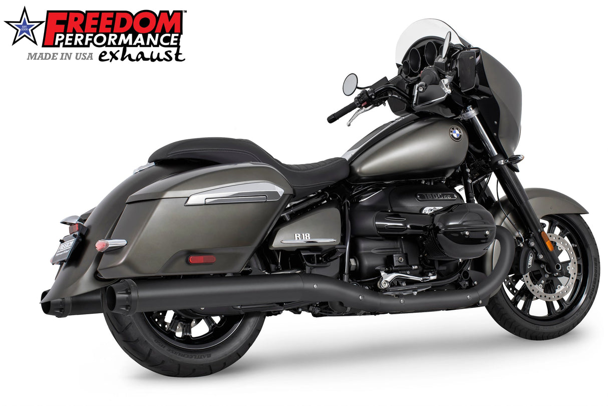 BMW R 18 BAGGER B/TRANSCONTINENTAL/ROCTANE  4" EXTENDED SLIP-ONS ONLY!  BUNDLE
