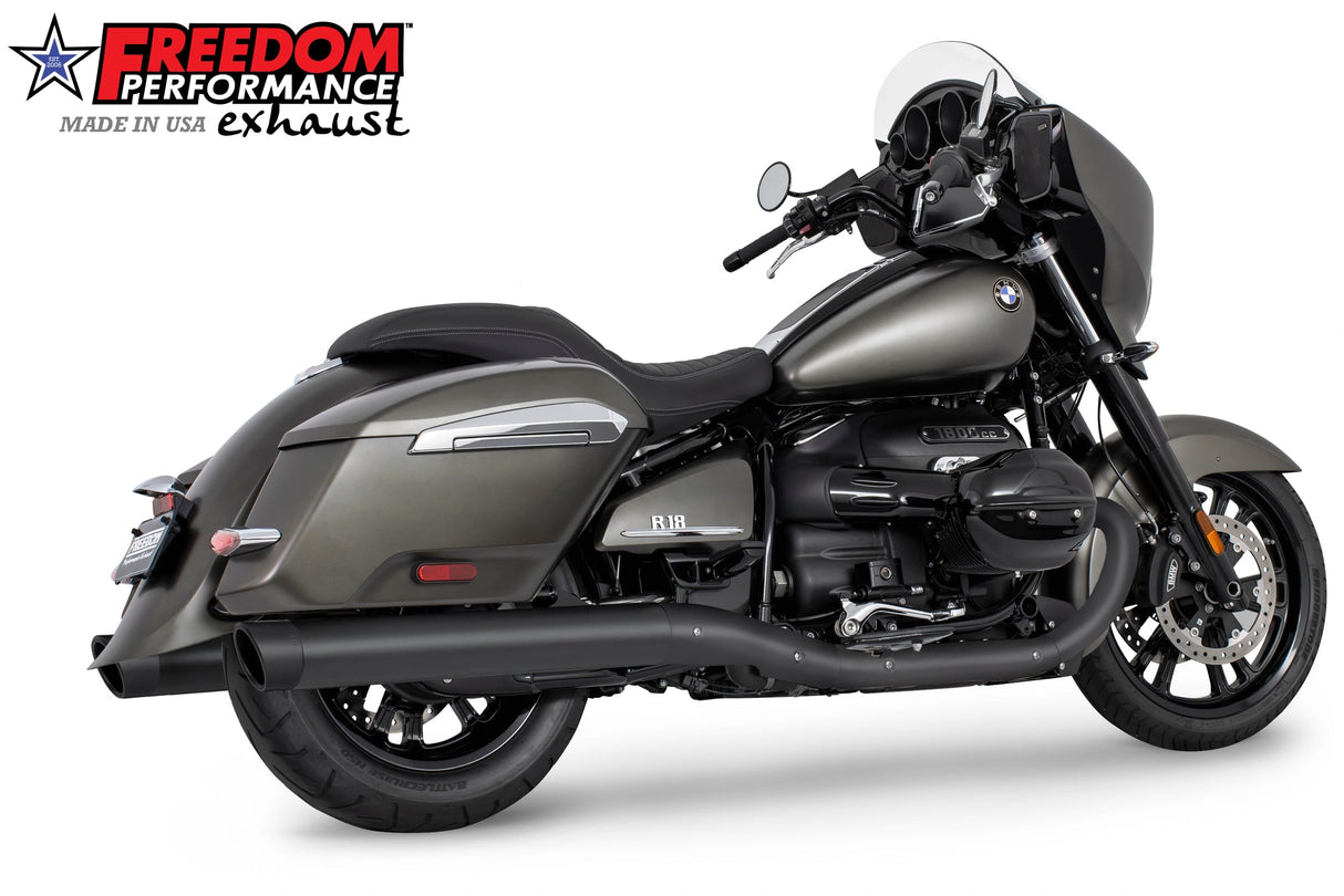 BMW R 18 BAGGER B/TRANSCONTINENTAL/ROCTANE  4" EXTENDED SLIP-ONS ONLY!  BUNDLE