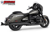 BMW R 18 BAGGER B/TRANSCONTINENTAL/ROCTANE  4" EXTENDED SLIP-ONS ONLY!  BUNDLE