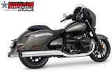 BMW R 18 BAGGER B/TRANSCONTINENTAL/ROCTANE  4" EXTENDED SLIP-ONS ONLY!  BUNDLE