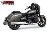 BMW R 18 BAGGER B/TRANSCONTINENTAL/ROCTANE  4" EXTENDED SLIP-ONS ONLY!  BUNDLE