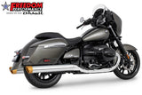 BMW R 18 BAGGER B/TRANSCONTINENTAL/ROCTANE  4" EXTENDED SLIP-ONS ONLY!  BUNDLE