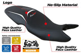 Tappezzeria Italia BMW F800GT 2012 2013 2014 2015 2016 Seat Cover White Black