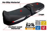 Tappezzeria Italia BMW R1300GS Adventure 2024-2025 Seat Cover Black Silver