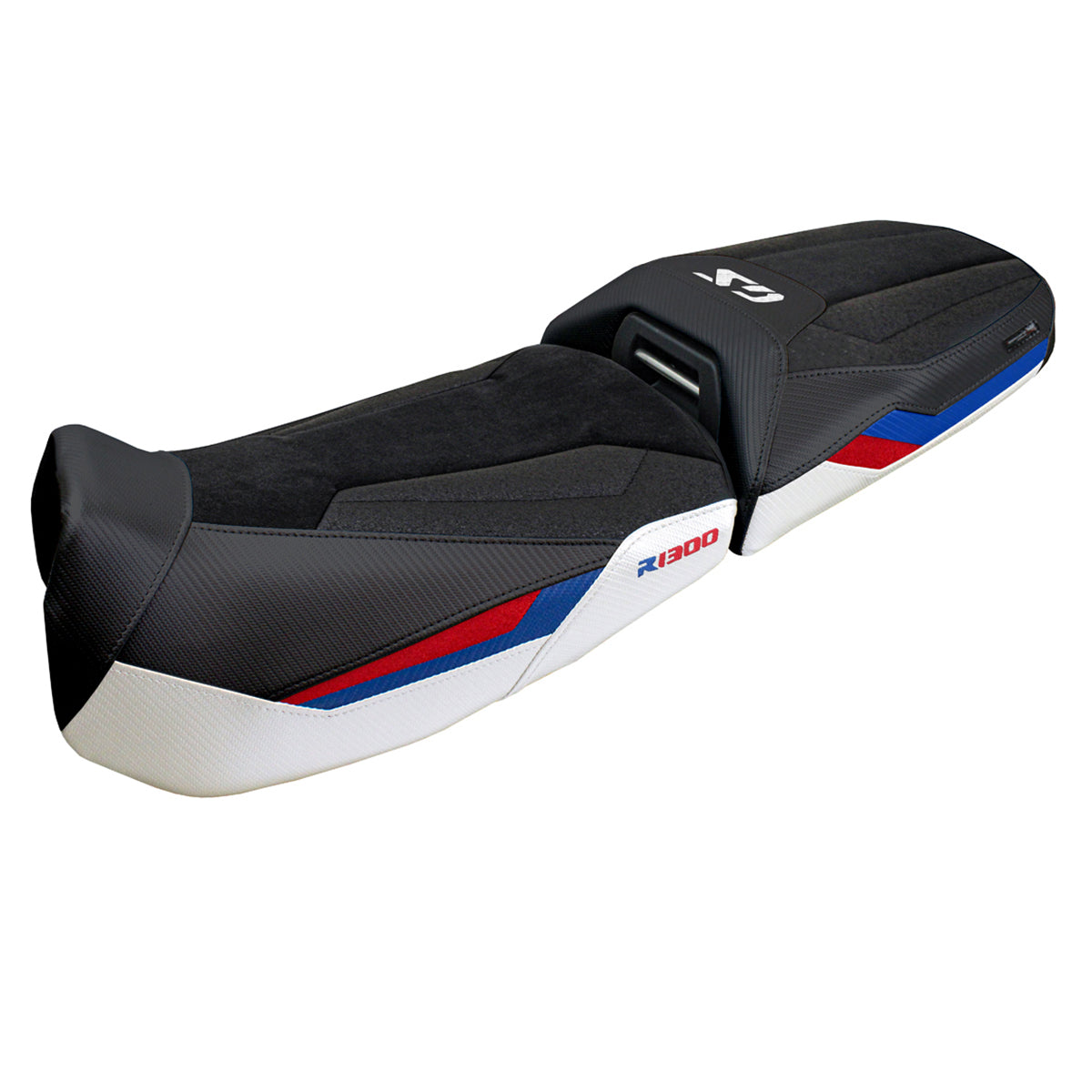 Tappezzeria Italia BMW R1300GS Adventure 2024-2025 Seat Cover Ultragrip White Red Blue