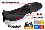 Tappezzeria Italia BMW R1300GS Adventure 2024-2025 Seat Cover Ultragrip White Red Blue