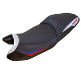 Tappezzeria Italia BMW R1300GS 2023-2025 Touring Seat Cover in White Red and Blue
