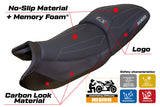 Tappezzeria Italia i BMW R1300GS 2023 2024 Touring Seat Cover Tappezzeria Comfort in Black