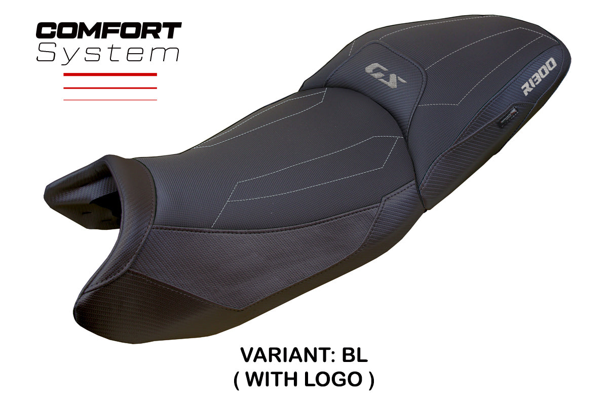 Tappezzeria Italia i BMW R1300GS 2023 2024 Touring Seat Cover Tappezzeria Comfort in Black