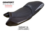 Tappezzeria Italia BMW R1300GS 2023-2025 Touring Seat Cover Comfort in Silver and Black