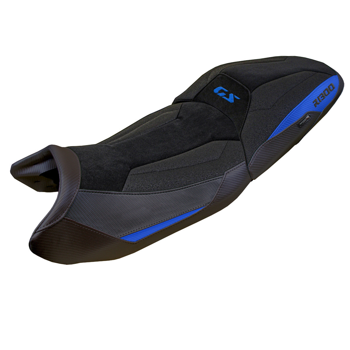 Tappezzeria Italia BMW R1300GS 2023-2025 Touring Seat Cover Ultragrip in Blue and Black