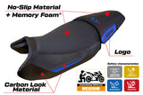 Tappezzeria Italia BMW R1300GS 2023-2025 Standard Seat Cover Comfort in Blue and Black