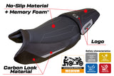 Tappezzeria Italia BMW R1300GS 2023-2025 Standard Seat Cover Comfort in Silver and Black
