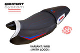 Tappezzeria Italia BMW R1300GS 2023-2025 Standard Seat Cover Comfort in White Red and Blue